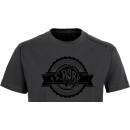 RSR-Baits Promoshirt - Black on Grey Gr. S