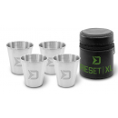 Delphin RESET XL 4in1 - Edelstahlbecher Set