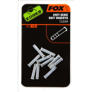 Fox Edges Anti Bore Bait Inserts Clear 10 Stk.