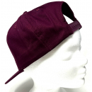 RSR-Baits 5 Panel Snapback Cap - Burgundy