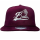 RSR-Baits 5 Panel Snapback Cap - Burgundy