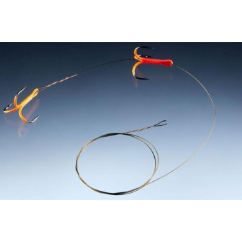 BALZER MK Adventure Makrelen/Herings System mit Fluo-Orangenen Drillingen