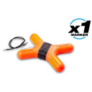 Nash Boat Life - X Block Marker Small 2Stk.