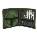 NGT Camping Besteck und Geschirr Set