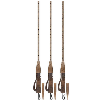 Fox Edges Camo Tubing Leadclip Ready Rigs - Size 7