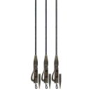 Fox Edges Tungsten Tubing Leadclip Ready Rigs - Size 7