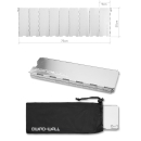 Delphin WindWALL - Kocher Windschutz