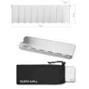 Delphin WindWALL - Kocher Windschutz