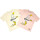 Angel Würmchen Baby T-Shirt in Powder Pink und Organic Natural