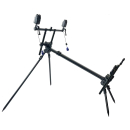 Rod Pod mit Hi-Pod Aufbau für Karpfenangeln am See und Fluss