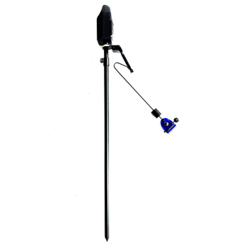 Bankstick Blue Set mit schwarzem Aluminium-Bankstick und Bissanzeigern