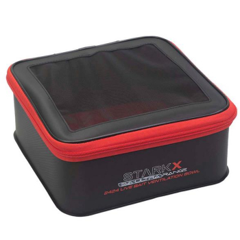 Nytro STARKX EVA Live Bait Ventilation Bowl Large für Maden Würmer und Rotwürmer beim Friedfischangeln