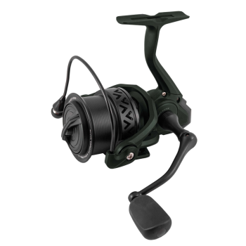 Mikado Noctis LCF II 4010 Angelrolle mit breiter Spule und zwei Schnurclips