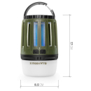 Mückenlampe mit weißem und grünem Licht Outdoor