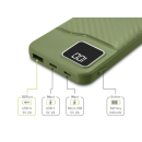 Delphin StoraX USB Powerbank mit digitalem Akkustand Display