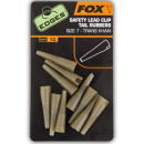 Fox Edges Safety Lead Clip Tail Rubbers Size 7 / 10 stk