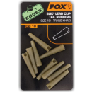 Fox Edges Slik Lead Clip Tail Rubbers Size 10 / 10 stk