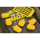 Korda Pop-Up Maize IB-Flavour Yellow + Free Hair Stops 10 Stk.