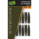 Fox Edges Power Grip Tail Rubbers Trans Khaki