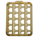 Nash Pellet Hair Stops - 2 Cards