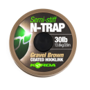 Korda N Trap Semi Stiff Gravel Brown Vorfachmaterial