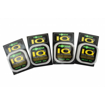 Korda IQ2 Extra Soft Fluorocarbon Hooklink 12 lb / 0,35 mm