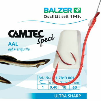 Balzer Camtec Speci AAL Haken vorgebunden  Size 2 / 0,35mm