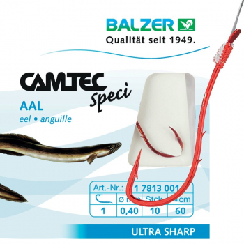 Balzer Camtec Speci AAL Haken vorgebunden  Size 6 / 0,30mm