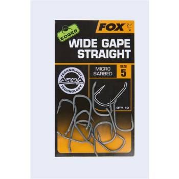 Fox Edges Arma Point Wide Gape Straight Hooks 10 Stk. Size 4